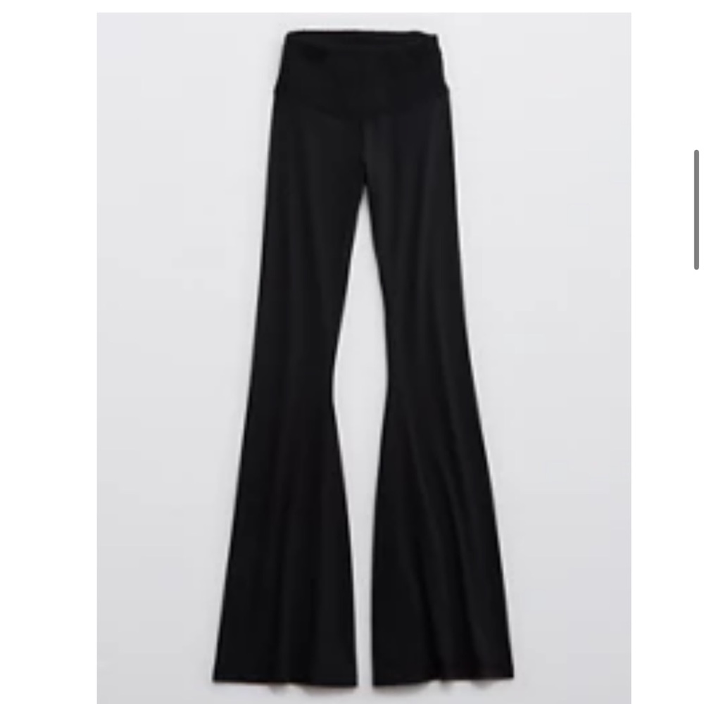OFFLINE by Aerie Real Me Smocked Super Flare Legging